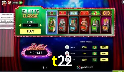 Descubra o Mundo do Cassino Online com t22